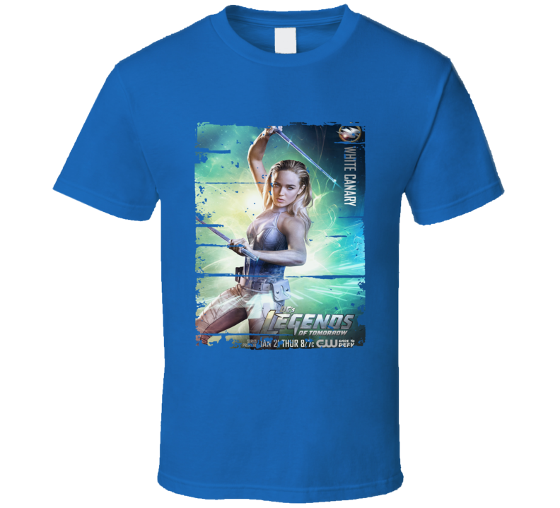 Black Canary Legends Of Tomorrow Tv Show Worn Look Cool T Shirt Black Canary Legends Of Tomorrow Tv Show Worn Look Cool T Shirt