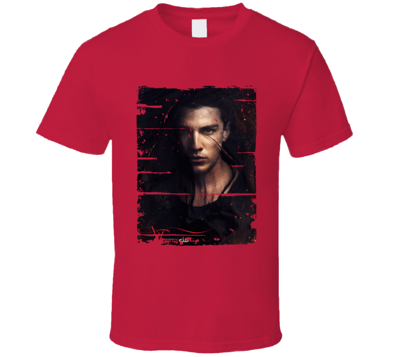 Tyler Lockwod Vampire Diaries Tv Show Worn Look Drama Series T Shirt