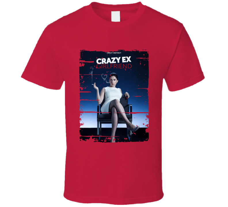 Crazy Ex Girlfriend Tv Show Worn Look Drama Series Cool T Shirt Crazy Ex Girlfriend Tv Show Worn Look Drama Series Cool T Shirt