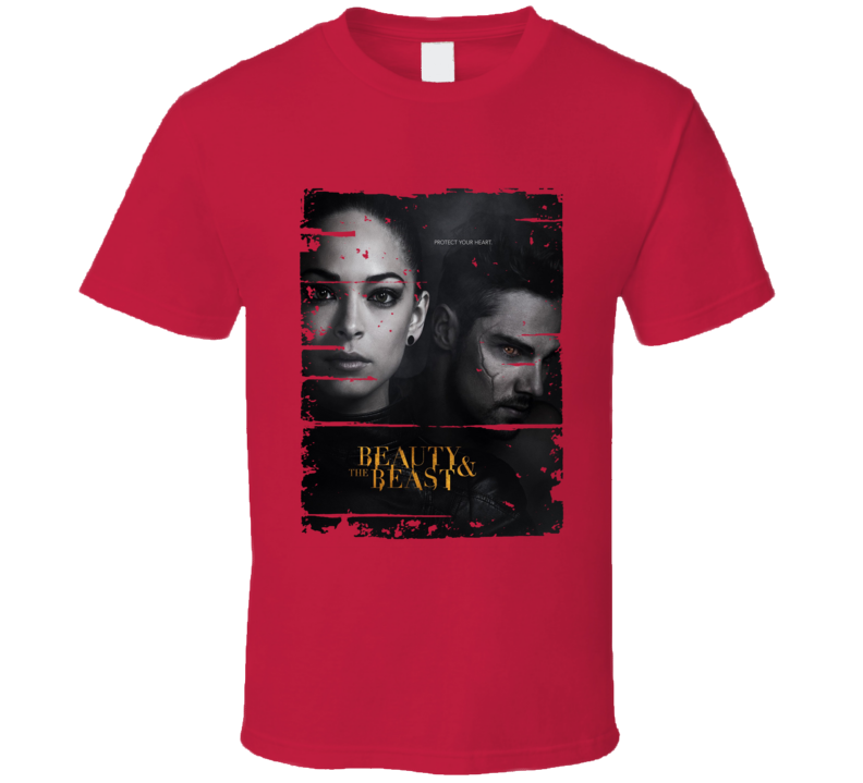 Beauty And The Beast Season 4 Tv Show Worn Look Drama Series T Shirt Beauty And The Beast Season 4 Tv Show Worn Look Drama Series T Shirt
