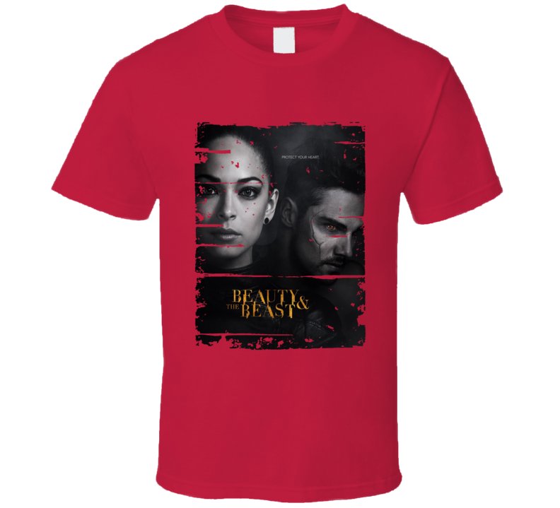 Beauty And The Beast Season 4 Tv Show Worn Look Drama Series  T Shirt