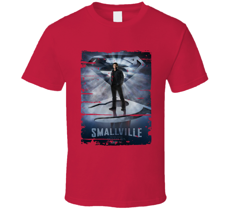 Smallville Season 10 Tv Show Worn Look Drama Series T Shirt Smallville Season 10 Tv Show Worn Look Drama Series T Shirt