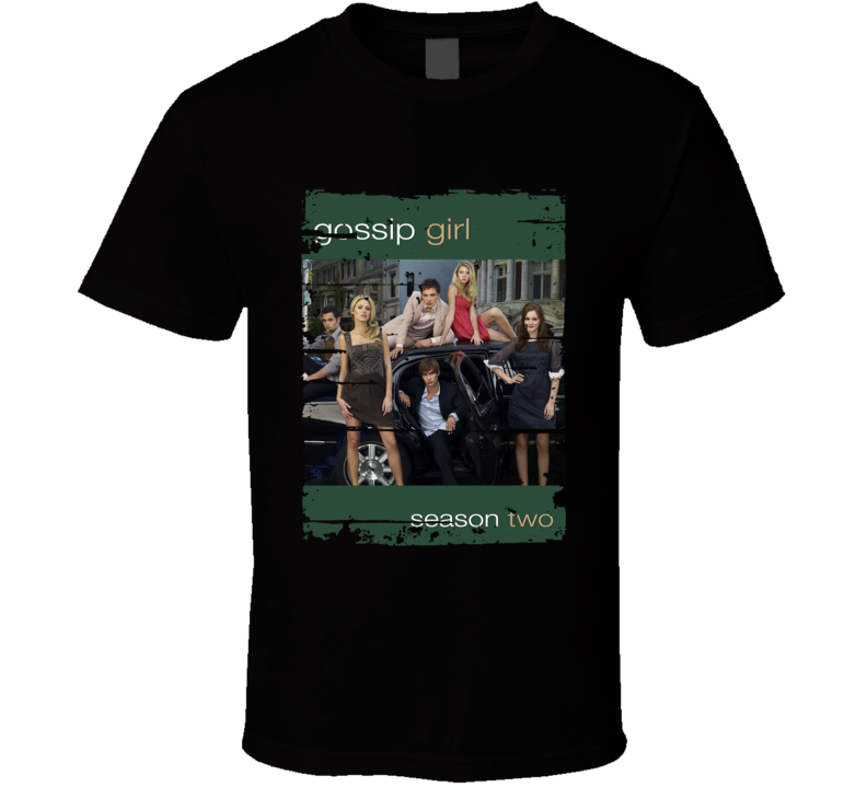 Gossip Girl Season 2 Tv Show Worn Look Drama Series Cool T Shirt Gossip Girl Season 2 Tv Show Worn Look Drama Series Cool T Shirt