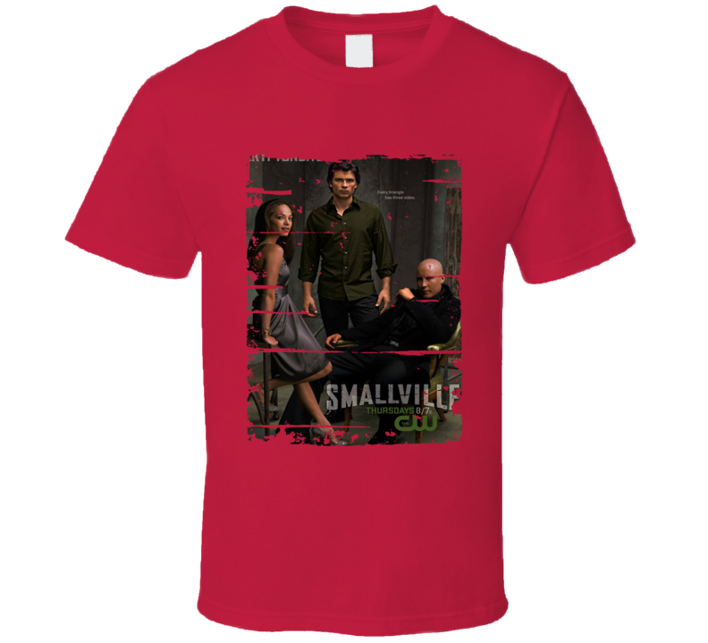 Smallville Season 6 Tv Show Worn Look Drama Series T Shirt Smallville Season 6 Tv Show Worn Look Drama Series T Shirt