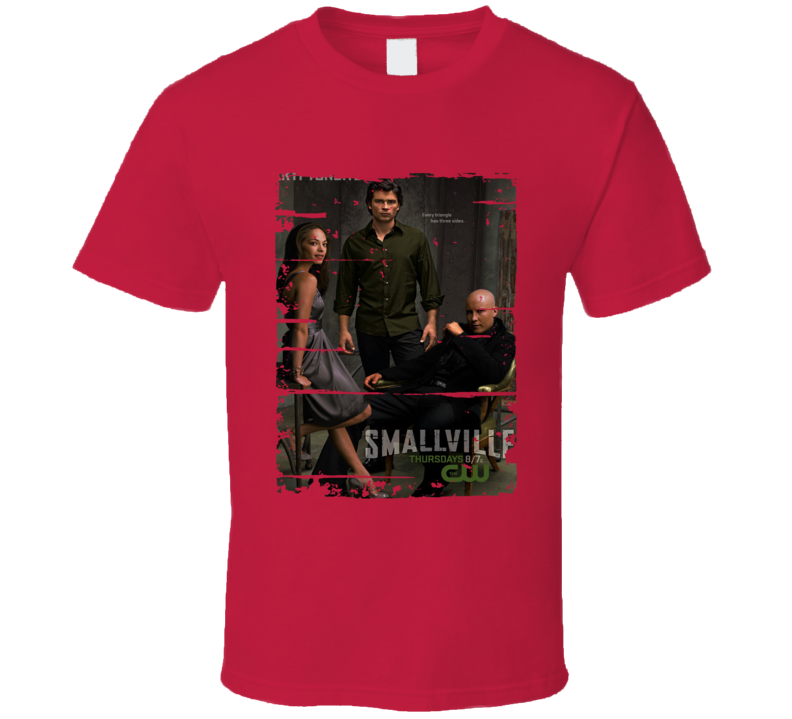 Smallville Season 6 Tv Show Worn Look Drama Series  T Shirt