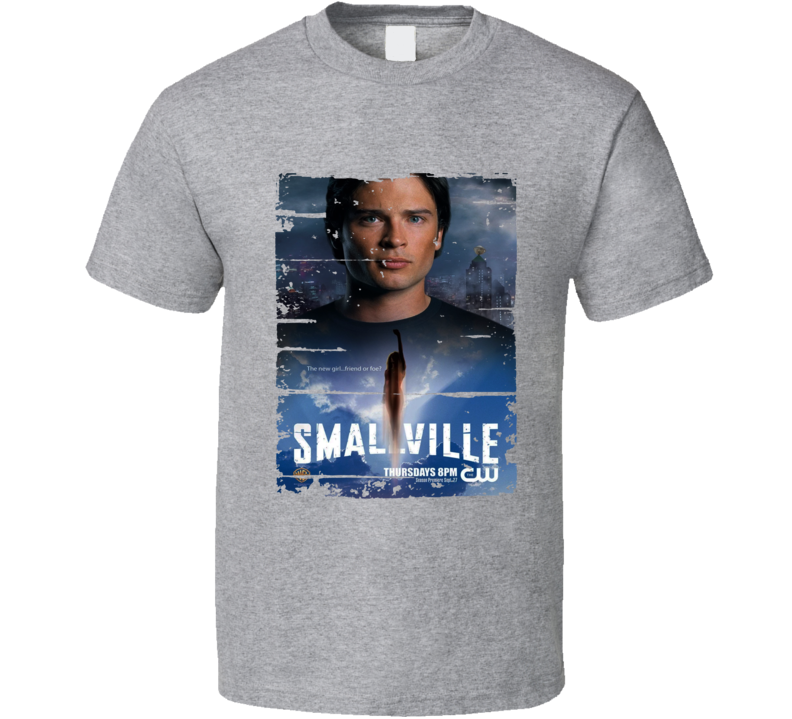 Smallville Season 7 Tv Show Worn Look Drama Series Cool T Shirt Smallville Season 7 Tv Show Worn Look Drama Series Cool T Shirt