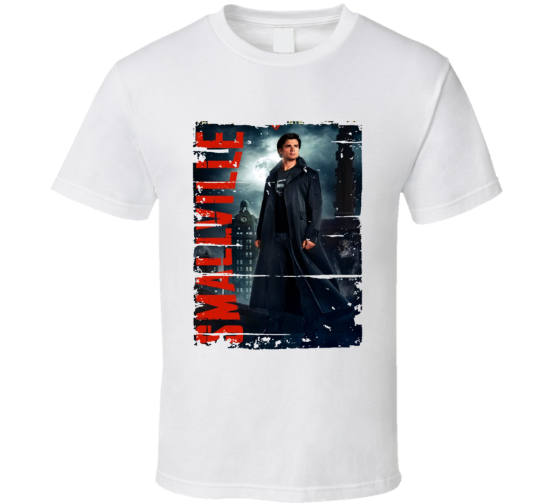 Smallville Season 9 Tv Show Worn Look Drama Series Cool T Shirt Smallville Season 9 Tv Show Worn Look Drama Series Cool T Shirt