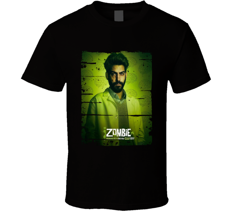 Izombie Dr. Ravi Chakrabarti Tv Show Worn Look Drama Series Cool T Shirt