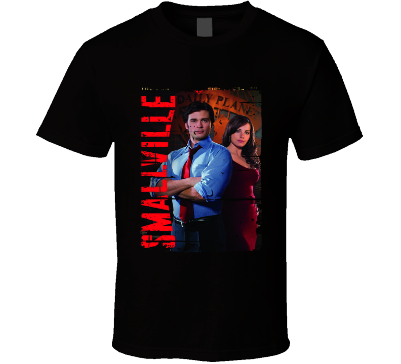 Smallville Season 8 Tv Show Worn Look Drama Series T Shirt Smallville Season 8 Tv Show Worn Look Drama Series T Shirt