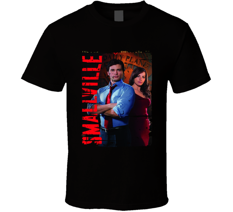 Smallville Season 8 Tv Show Worn Look Drama Series  T Shirt