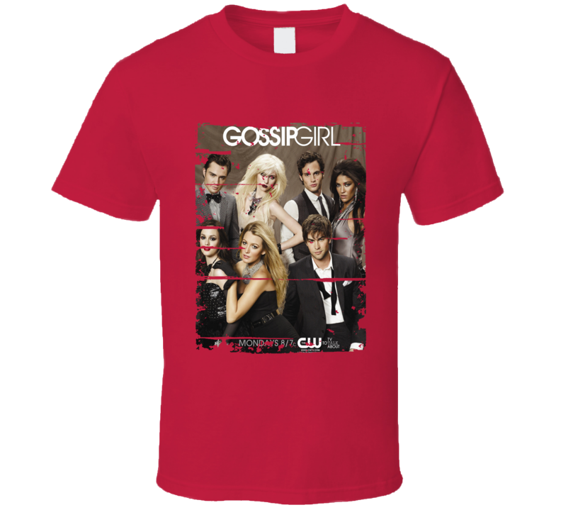 Gossip Girl Season 3 Tv Show Worn Look Drama Series  T Shirt