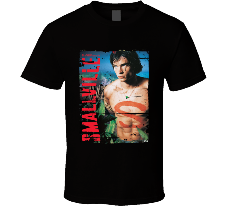 Smallville Season 1 Tv Show Worn Look Drama Series  T Shirt