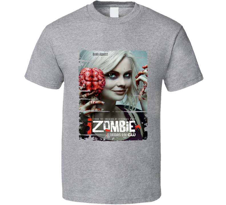 Izombie Season 1 Tv Show Worn Look Drama Series Cool T Shirt Izombie Season 1 Tv Show Worn Look Drama Series Cool T Shirt