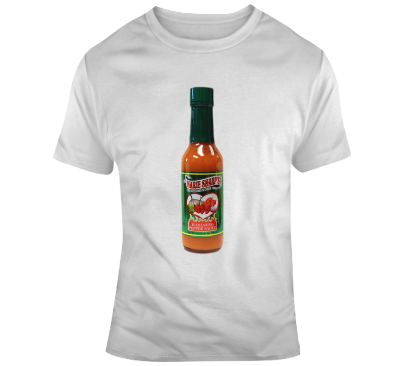 Marie Sharps Habanero Pepper Sauce Hot Sauce Lover T Shirt Marie Sharps Habanero Pepper Sauce Hot Sauce Lover T Shirt