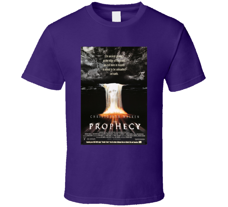 Cool Movie Poster The Prophecy Christopher Walken T Shirt Cool Movie Poster The Prophecy Christopher Walken T Shirt