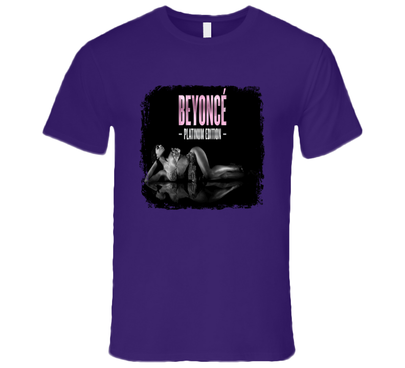 Beyonce Platinum Edition Worn Look Album Cover T Shirt Beyonce Platinum Edition Worn Look Album Cover T Shirt