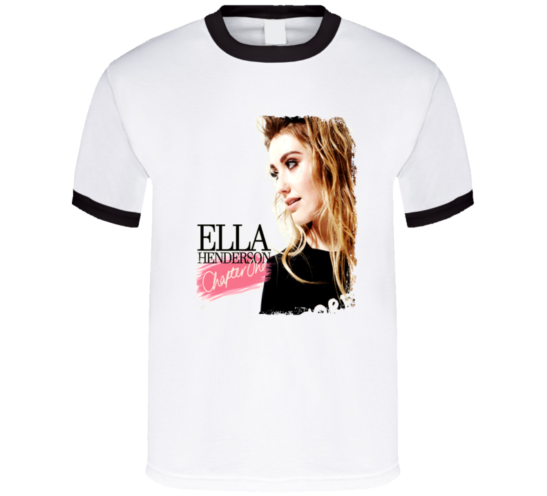 Ella Henderson Chapter One Worn Look Album Cover T Shirt Ella Henderson Chapter One Worn Look Album Cover T Shirt