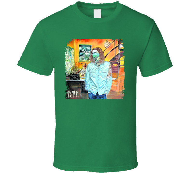 Hozier Worn Look Album Cover T Shirt