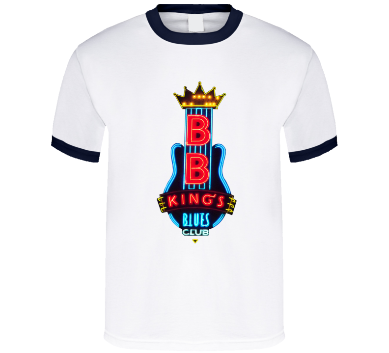 B.B. King's Blues Club Memphis Neon Sign T Shirt