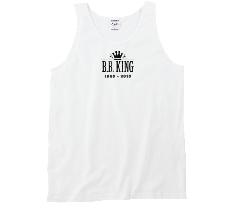 B.B. King of Blues Memorial Tribute Aged Look Tank Top Tanktop