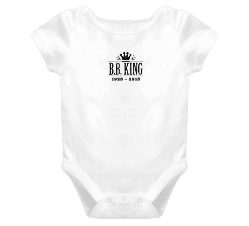 B.B. King of Blues Memorial Tribute Aged Look Baby One Piece Onesie Baby One Piece