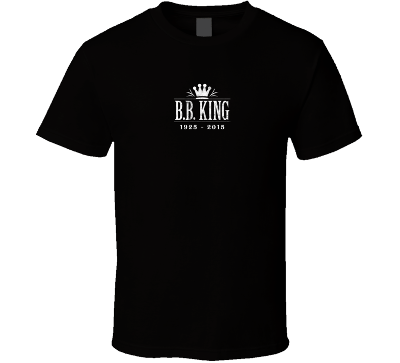 B.B. King of Blues Memorial Tribute Aged Look T Shirt