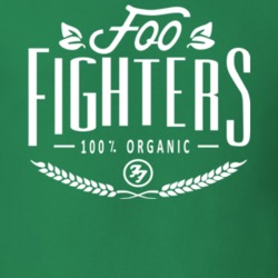 Foo Fighters Band Fan Classic 100% Organic Summer Festival T Shirt 10813032