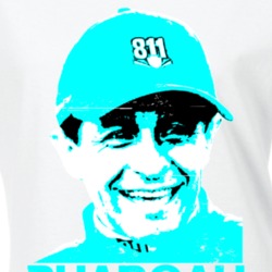 Triple Crown Pharoah Jockey Victor Espinoza Worn Look Ladies T Shirt 10931369
