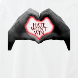 Hate Won't Win Show an Act of Love and Stop Racism Support Tanktop 11359372