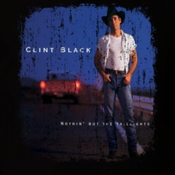 Clint Black Nothin' but the Taillights 1997 Album Grunge Cover T Shirt 19110559