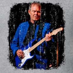 Glen Campbell Great Country Music Cool Artist Worn Look T Shirt 20737242