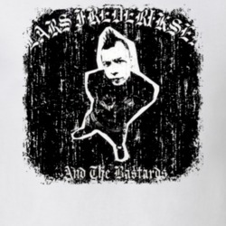 Lars Frederiksen and Bastards Punk Rock Band Worn Look Music T Shirt 20742342