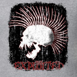 The Exploited Punk Rock Band Cool Worn Look Music T Shirt 20743407