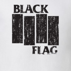 Black Flag Punk Rock Band Cool Worn Look Music T Shirt 20808598