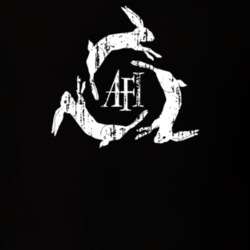 AFI Punk Rock Band Cool Logo Worn Look Music T Shirt 20861907