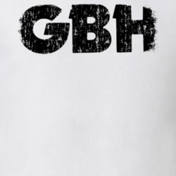 G.B.H Punk Rock Band Cool Logo Worn Look Music T Shirt 20862508