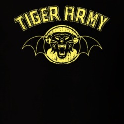 Tiger Army Punk Rock Band Cool Logo Worn Look Music T Shirt 20864781