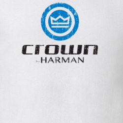 Crown Audio Microphone Musician DJ Cool Worn Look T Shirt 21360596