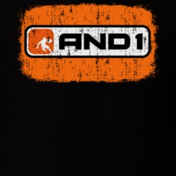 And1 Basketball Sport Athletic Worn Look Cool T Shirt 21553438