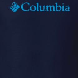 Columbia Swimming Sport Athletic Worn Look Cool T Shirt 21640105