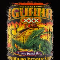 Iguana XXX Habanero Costa Rica Hot Sauce Lover Worn Look Cool T Shirt 21789478