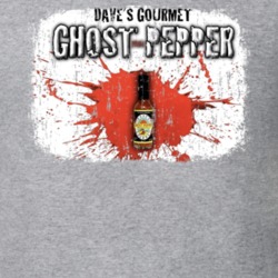 Dave's Ghost Pepper Costa Rica Hot Sauce Lover Worn Look Cool T Shirt 21792131
