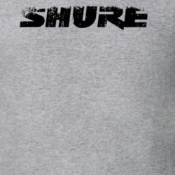 Shure Microphone Musician DJ Cool Worn Look T Shirt 22003526