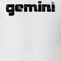 Gemini Microphone Musician DJ Cool Worn Look T Shirt 22082703