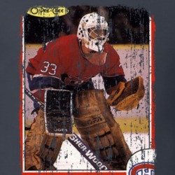 1986 Patrick Roy Vintage Hockey Trading Card Worn Look Cool T Shirt 22989624