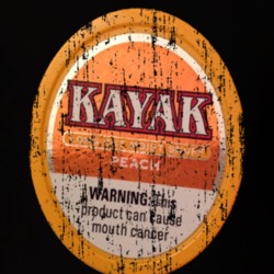 Kayak Long Cut Apple Chewing Tobacco Worn Look Cool Gift T Shirt 23004342