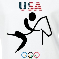 Team USA Equestrian Champion Rio 2016 Olympic Athlete Ladies T Shirt 23050550