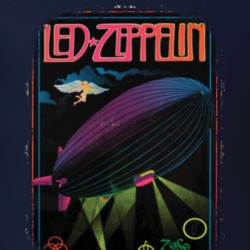 Led Zeppelin Rock Music Celebrity Tribute Poster Worn Look T Shirt 24593134