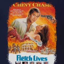 Chevy Chase Actor Fletch Lives Tribute Poster Worn Look Movie T Shirt 24626432