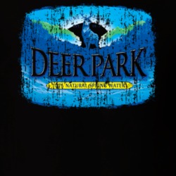 Deer Park Spring Water Mineral Drink Worn Look Cool Beverage T Shirt 25226641